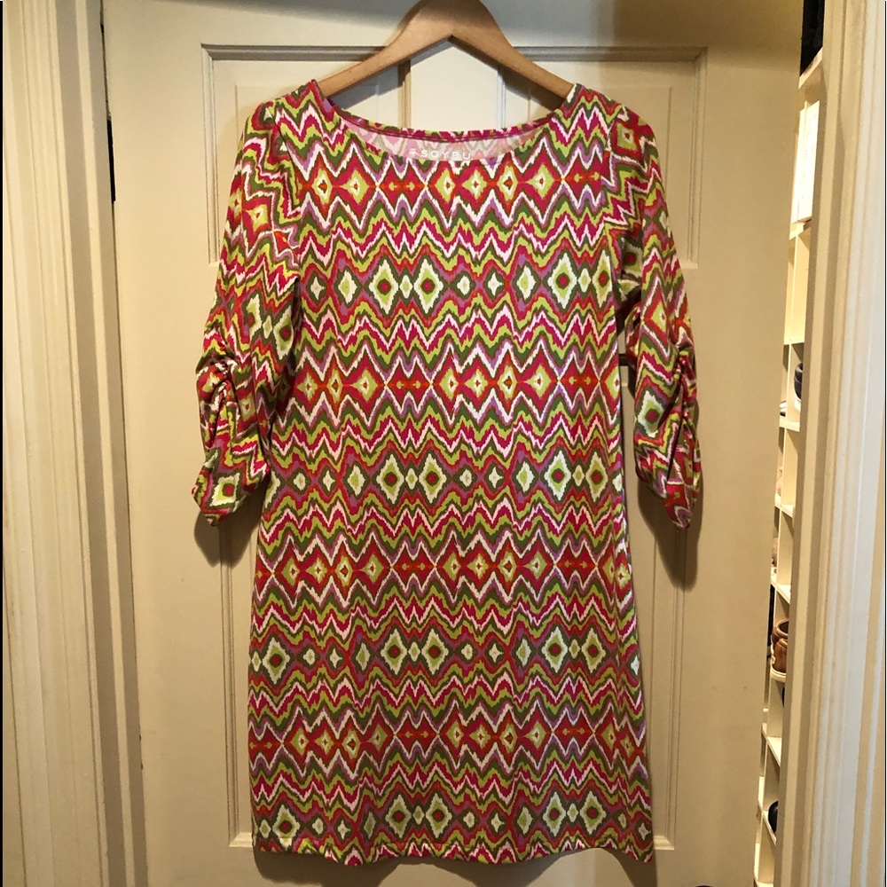 Printed Athleisure Dress